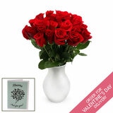 Two Dozen Freedom® Roses Bouquet with Greeting Card Two Dozen Freedom® Roses Bouquet with Greeting Card
