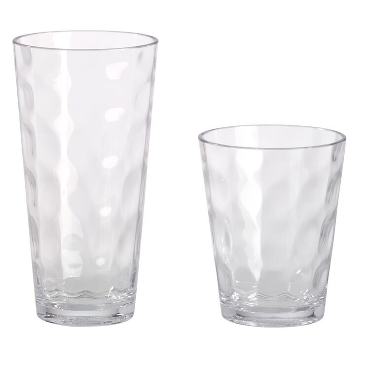 Tritan Hammered 12 Piece Drinkware Set Costco UK