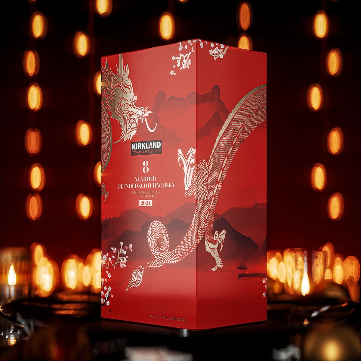 Kirkland Signature 8 Year Old Blended Scotch Whisky, 1L