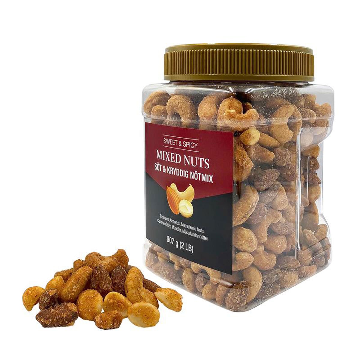 Sweet & Spicy Mixed Nuts, 907g