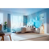 lifestyle image of purifier in a bedroom