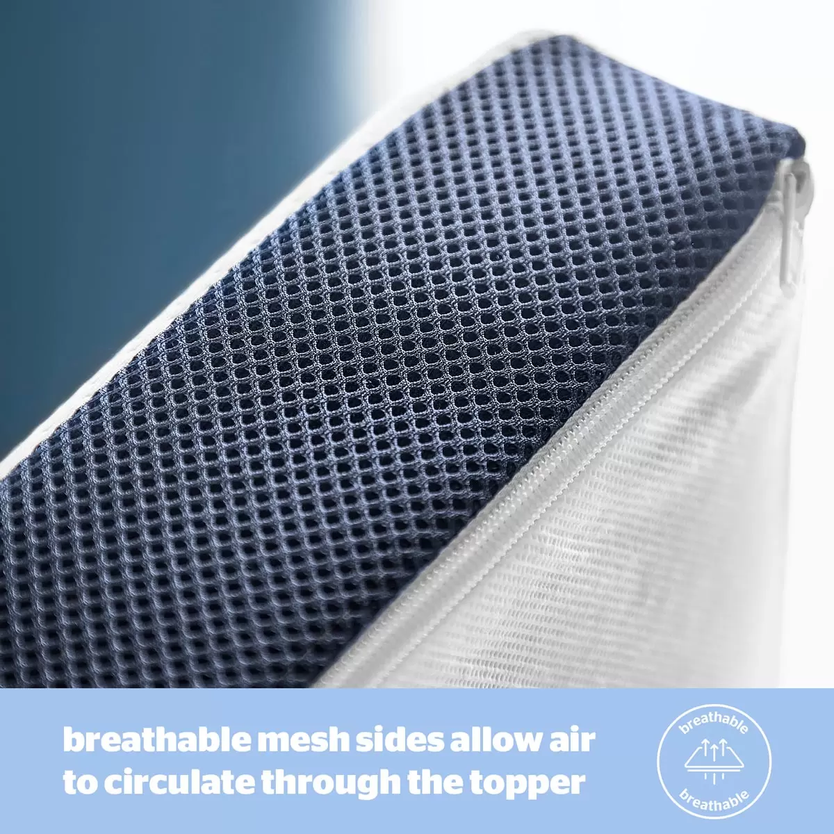 Mattress Topper Cool Touch Memory Foam Silentnight Wellbeing 3 Sizes