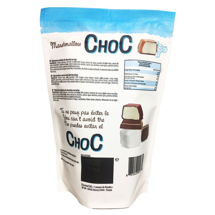 Truffettes de France Milk Chocolate Marshmallow, 500g Costco UK