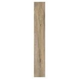 Individual plank of flooring on white background