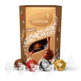 Lindt Lindor Milk Chocolate and Assorted Chocolate Truffles, 4 x 200g