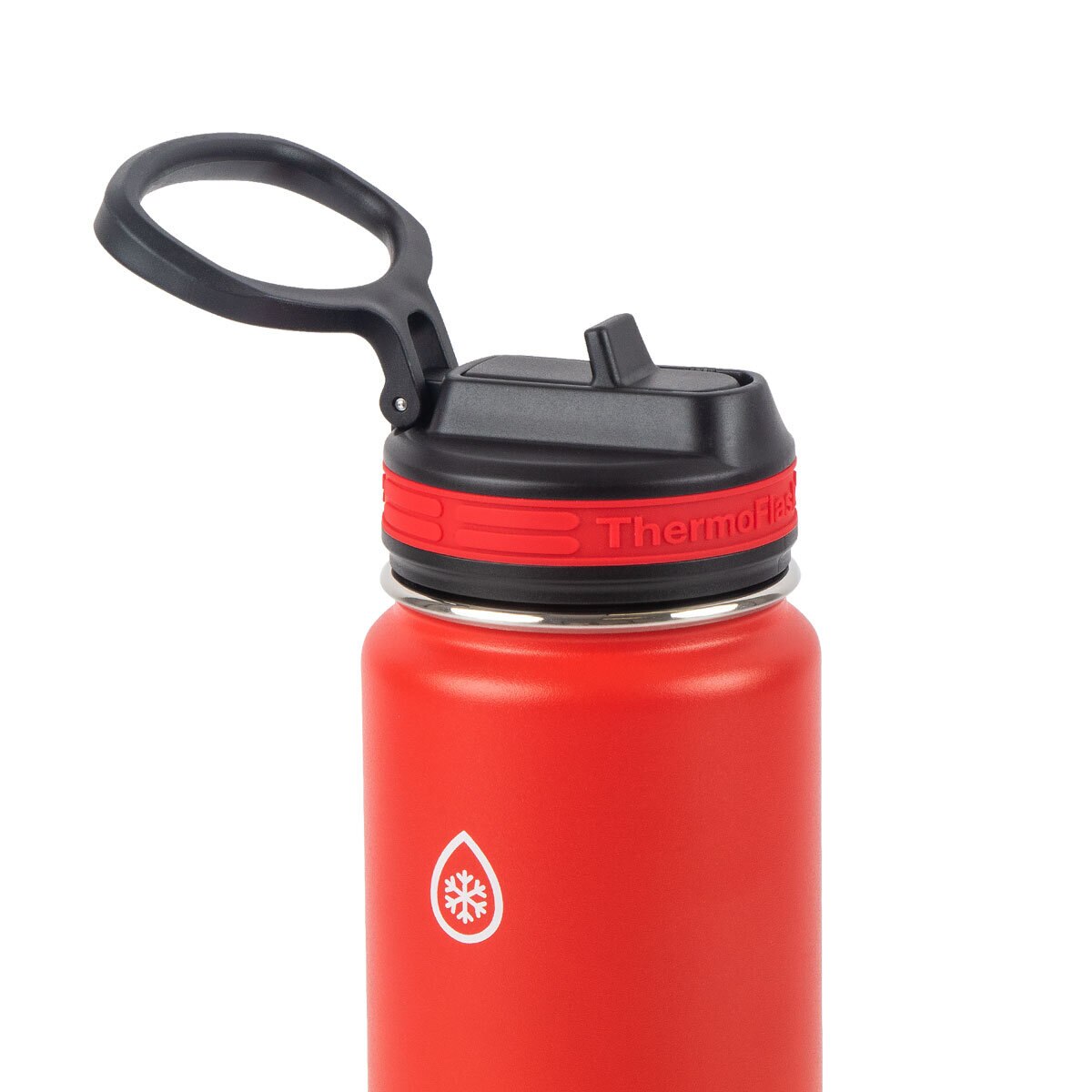 red bottle top