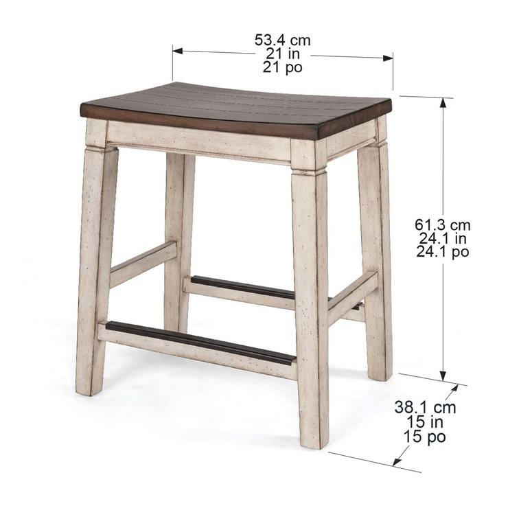 Pike & Main Gibson Counter Height Dining Table + 4 Stools ...