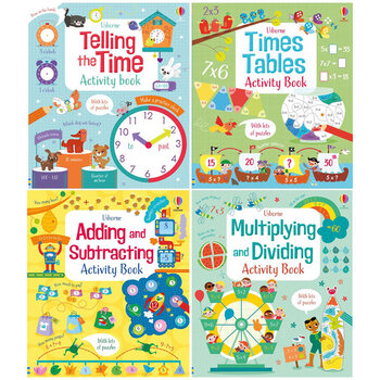 Maths Activity 4 Book Collection (6+ Years)