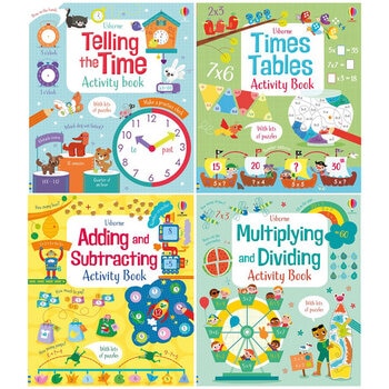 Maths Activity 4 Book Collection (6+ Years)