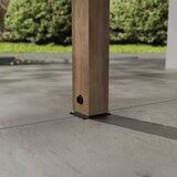 Palram Canopia Helsinki 9ft 10" x 28ft 3" (3m x 8.6m) Cedar Wood Patio Cover