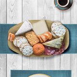 Large Platter with Food On