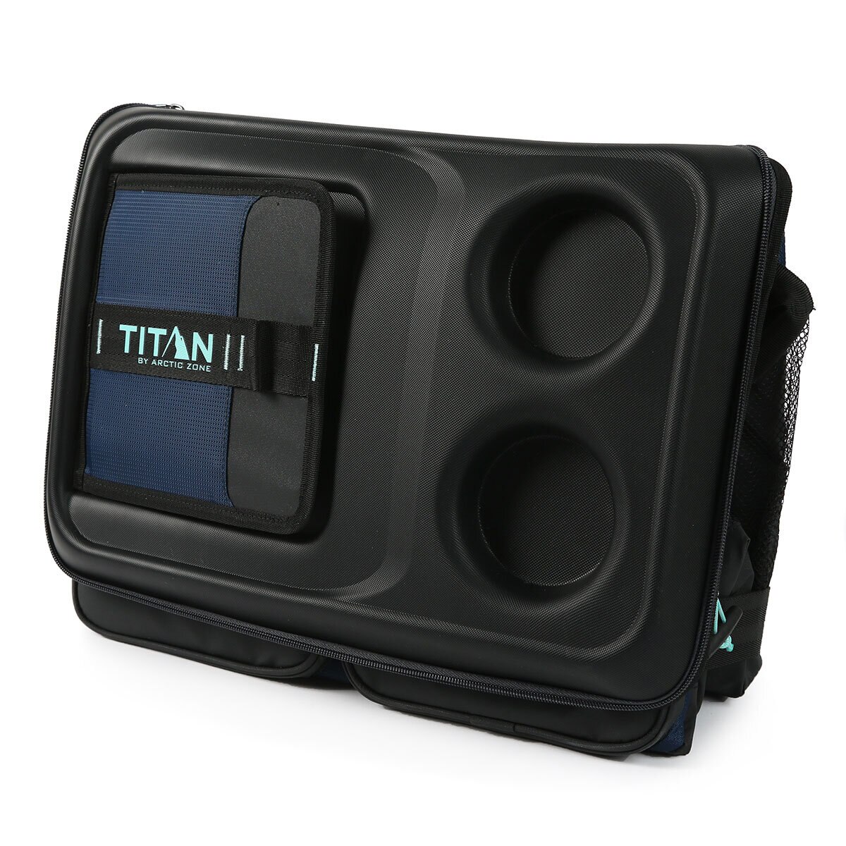 Titan 50 Can Collapsible Cooler with Table Top in Navy
