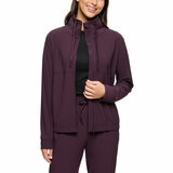 Kirkland Signature Women's Full Zip Active Jacket in Purple