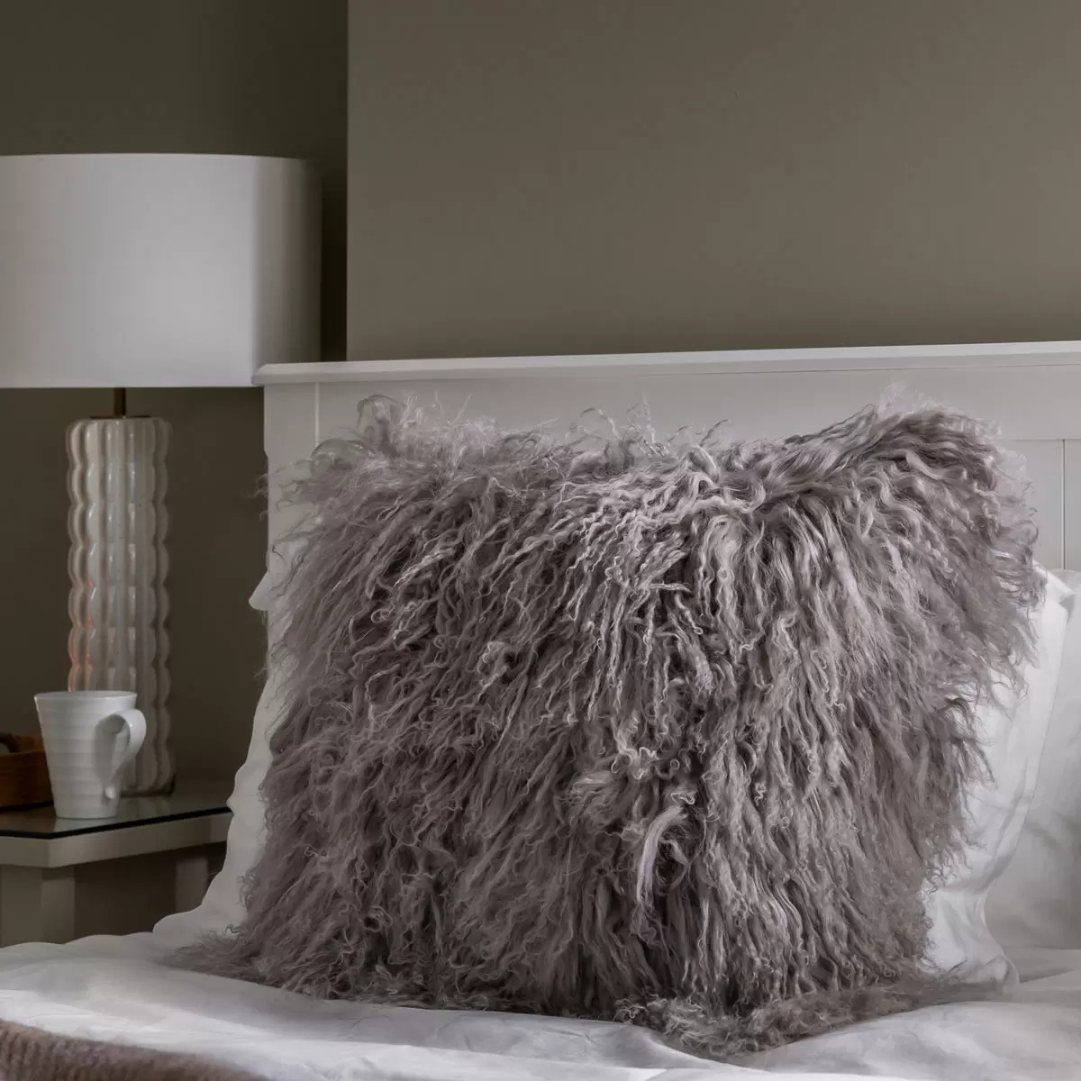 Cojín Mongol Naturally Sheepskins, 50 x 50 cm - Imagen 14 de 16