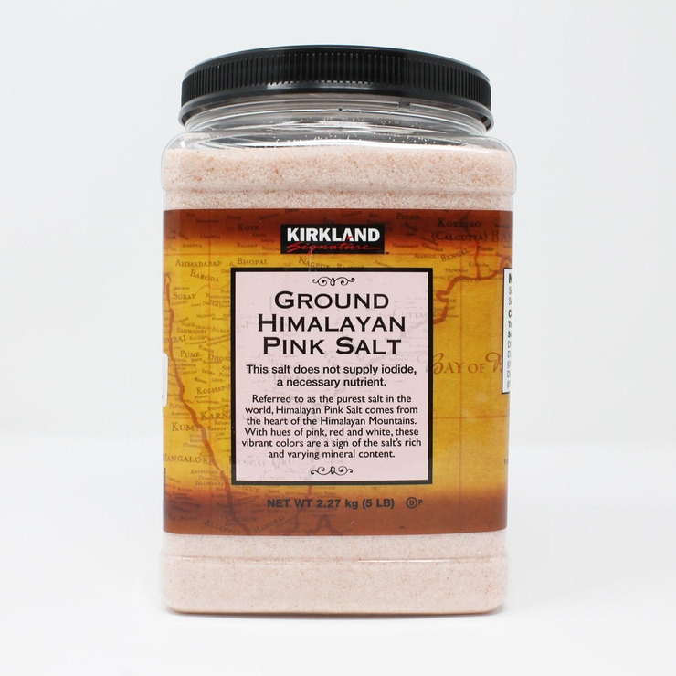 Kirkland Signature Ground Himalayan Pink Salt, 2.27kg Costco UK