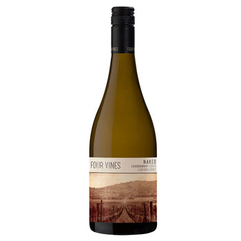 Four Vines Naked Chardonnay, 2019, 75cl