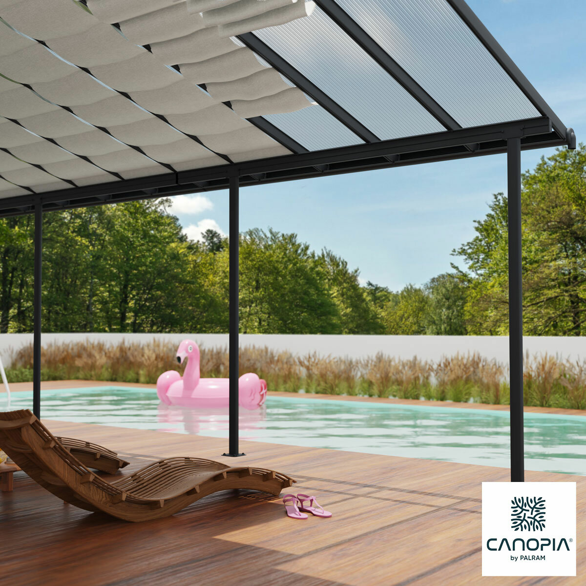 Palram Canopia Patio Cover Roof Blinds