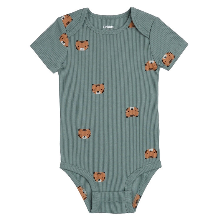 Pekkle 5 Piece Starter Set in Khaki, 6 Months