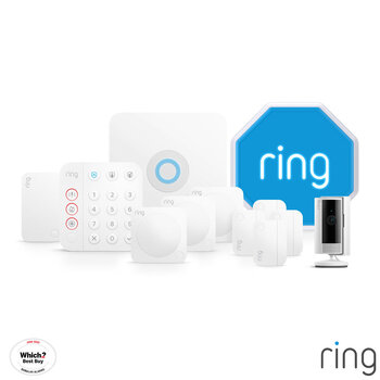 Ring 12pc Alarm Starter Kit Including Outdoor Siren with Indoor Camera