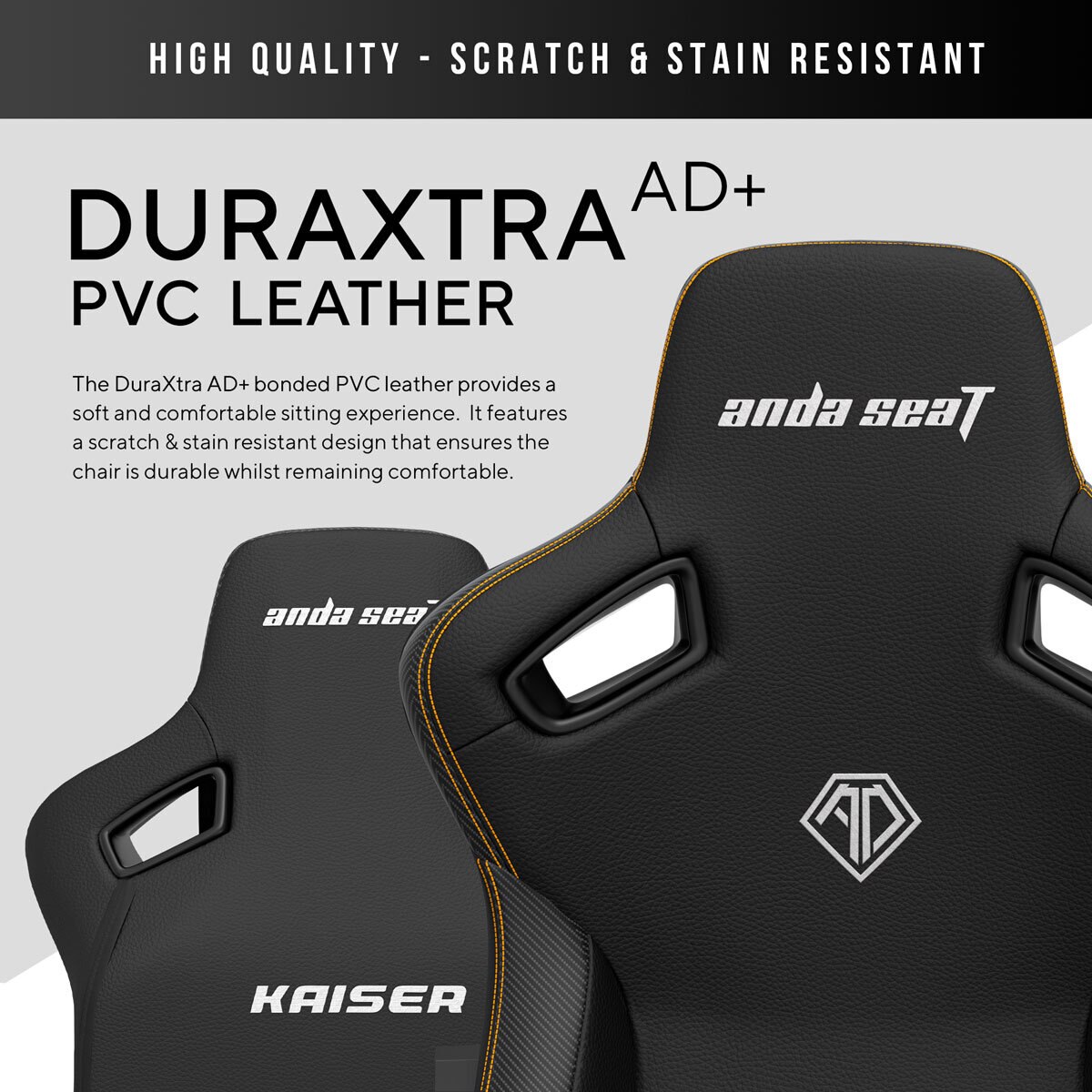 Kaiser Series 3 Large Gaming Chair - Black