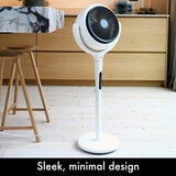 Lifestyle image of  the fan with sleek and minimal design