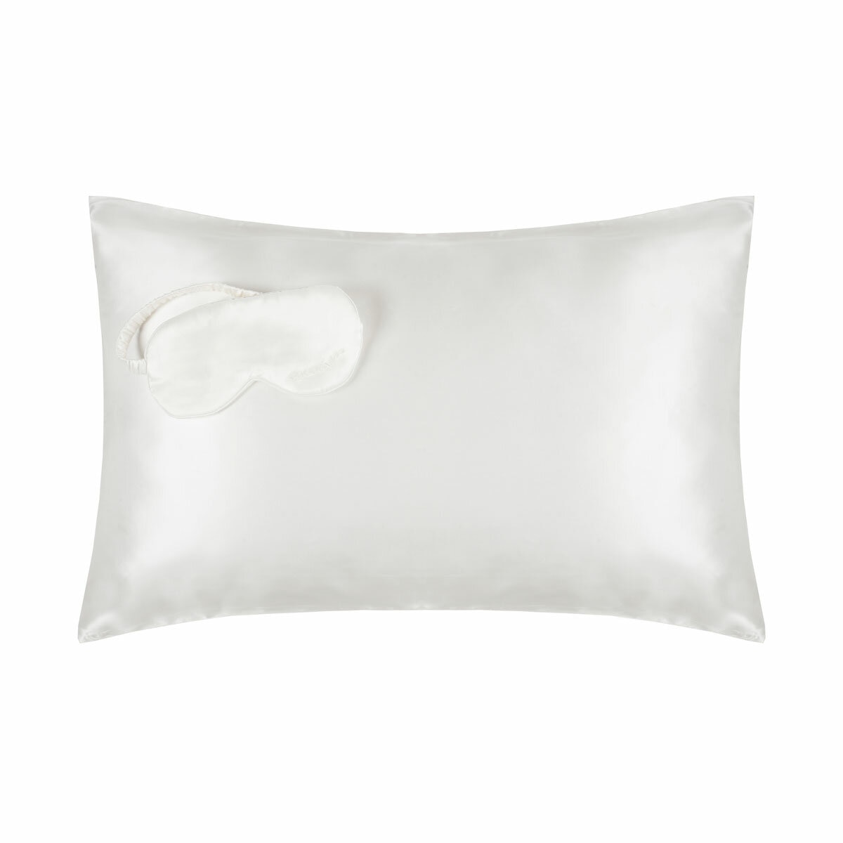 Cocoonzzz 100% Mulberry Silk Pillowcase & Eyemask Set, Ivory Cocoonzzz 100% Mulberry Silk Pillowcase & Eyemask Set, Ivory