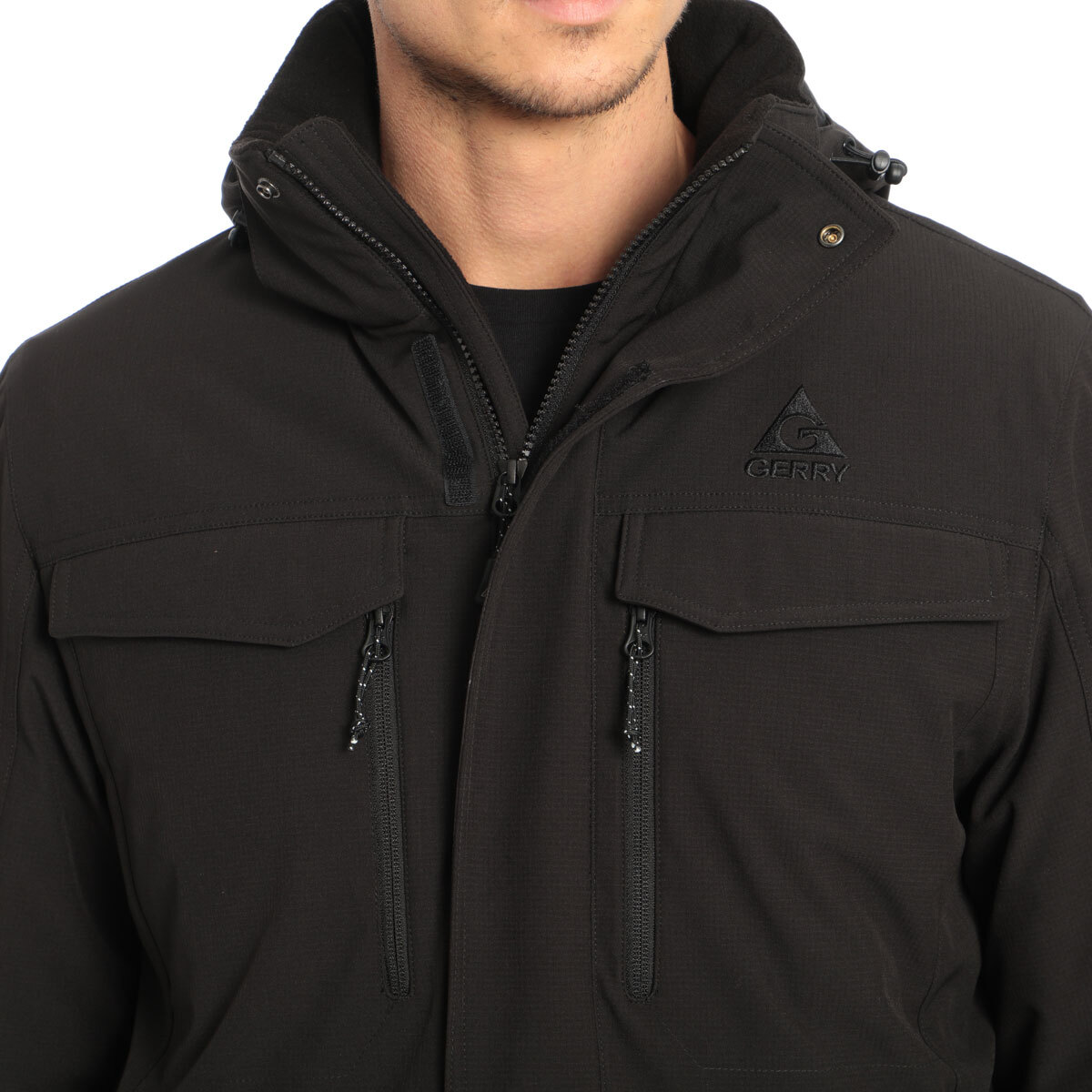 Gerry Men's Nimbus Tech Jacket in Black Costco UK