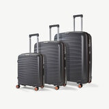 Rock Sunwave 3 Piece Hardside Luggage Set in 3 Colours