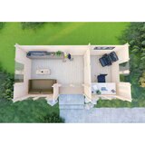 Delivered Shire Whinfell 44mm Log Cabin 20 x 10ft (6 x 3m)