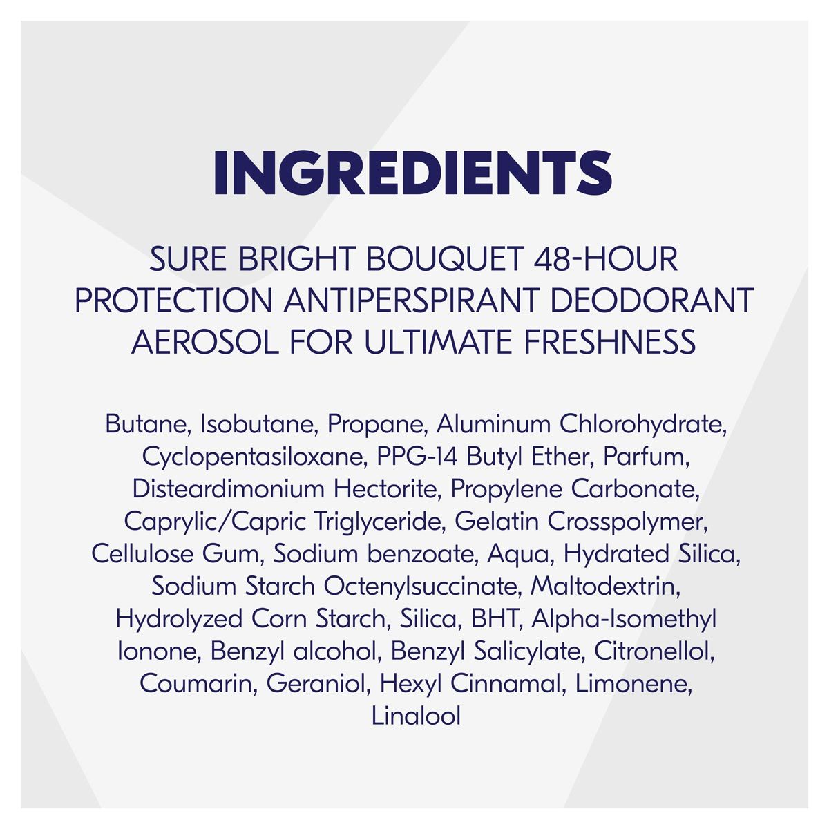 Ingredients