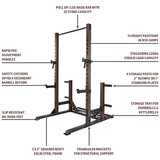 SteelBody STB-98010 Utility Trainer Power Rack