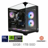 CyberPower, Intel Core Ultra 7, 32GB RAM, 1TB SSD, NVIDIA GeForce RTX 5070Ti, Gaming Desktop PC