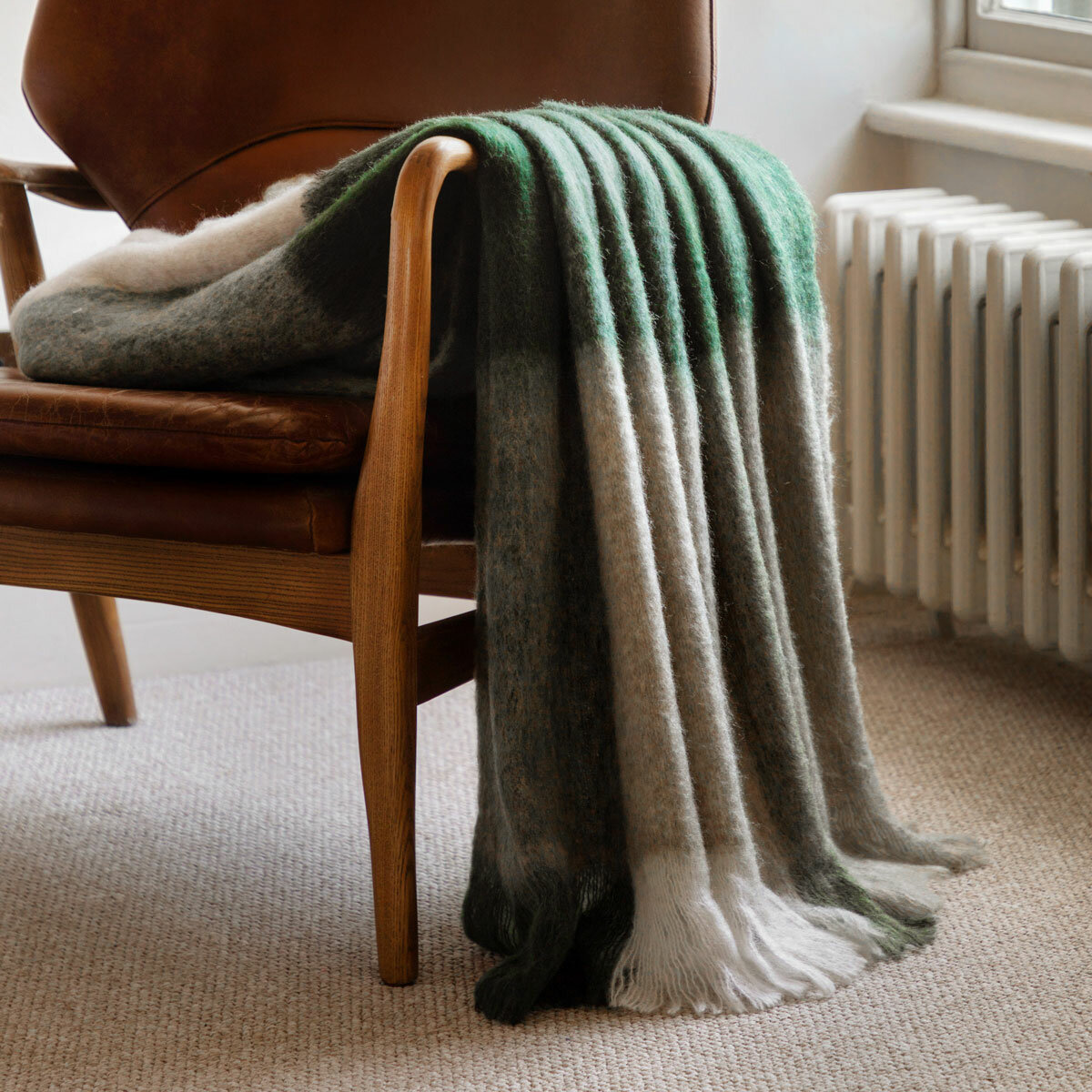Gallery Heritage Check Faux Mohair Throw in 2 Colours, 130 x 170 cm Gallery Heritage Check Faux Mohair Throw in 2 Colours, 130 x 170 cm
