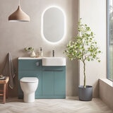 Tavistock Lindo Unit (Right Hand) with Basin & Handles, in 2 colours at costco.co.uk