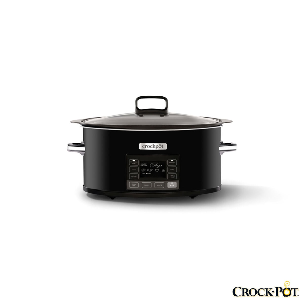 Buy Gray oval digital pot 7.5L 1 unit Crock-Pot