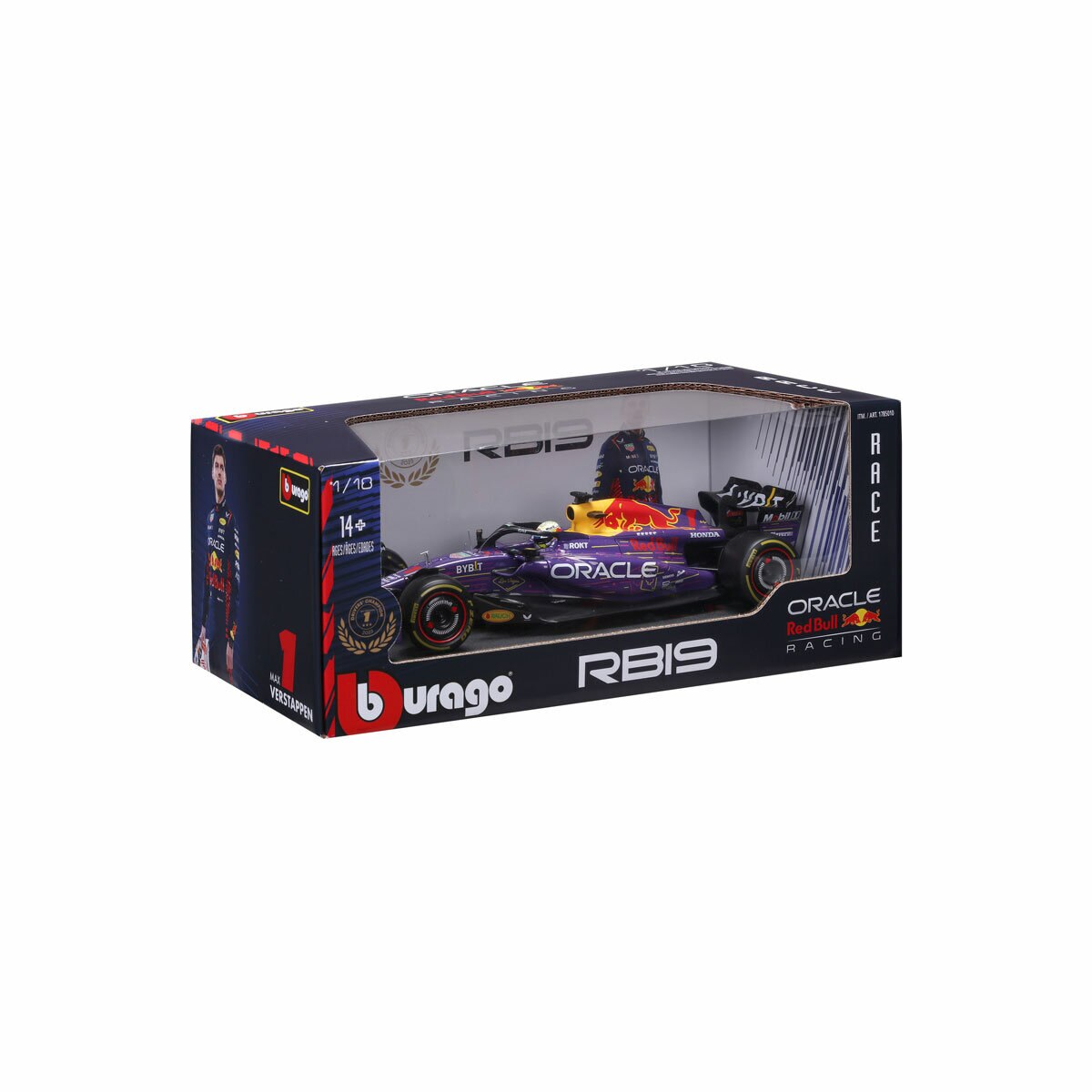 Maisto 1:18 Formula 1 Die Cast Vehicles - Red Bull 2023 Las Vegas Max Verstappen