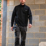 DeWalt Men's Andover 1/4 Zip in Black