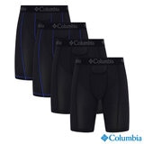 Columbia Men's Boxer Brief 4 Pack in Black