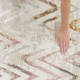 Glitz Ivory Taupe runner