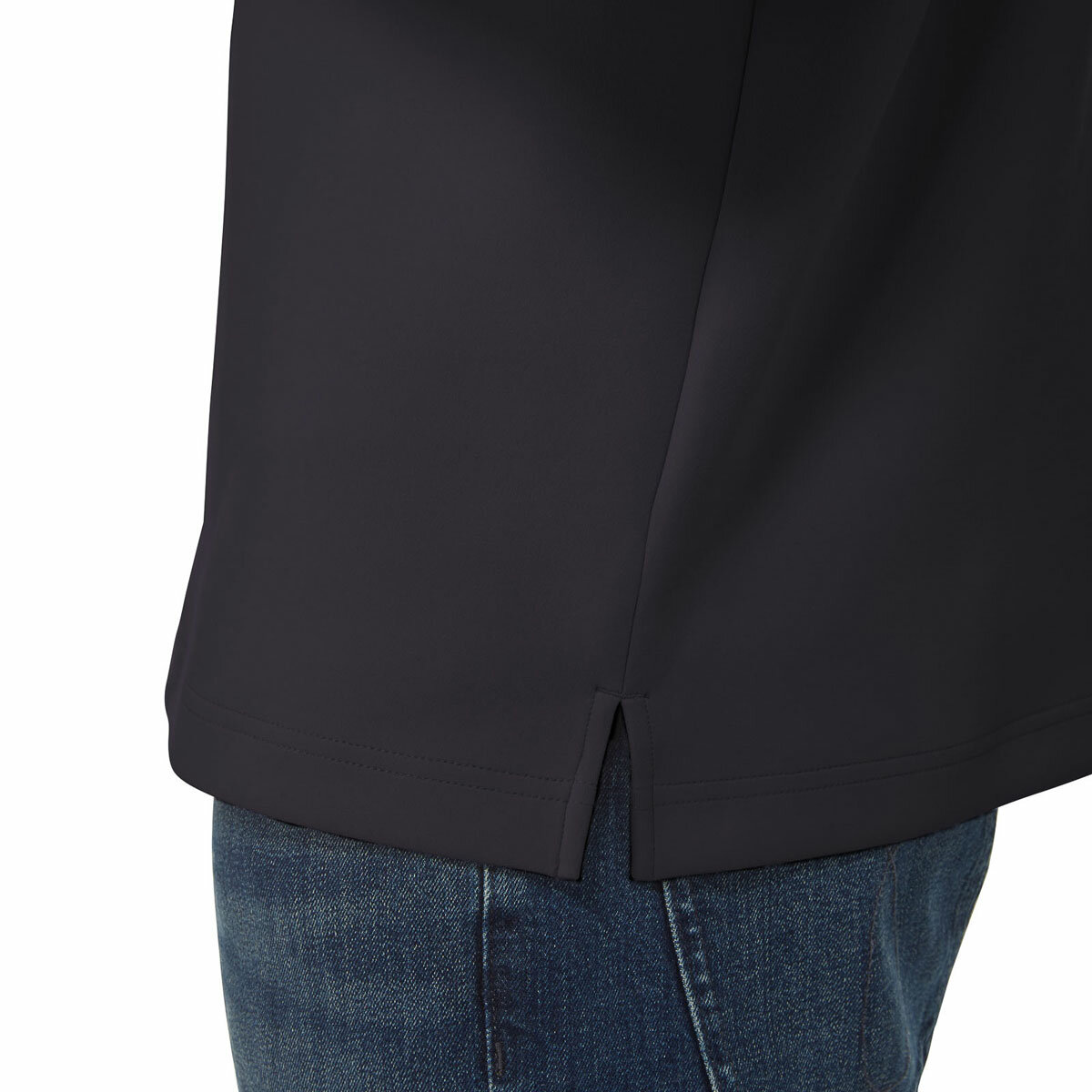 Kirkland Signature Men's 1/2 Zip Sweater in Black