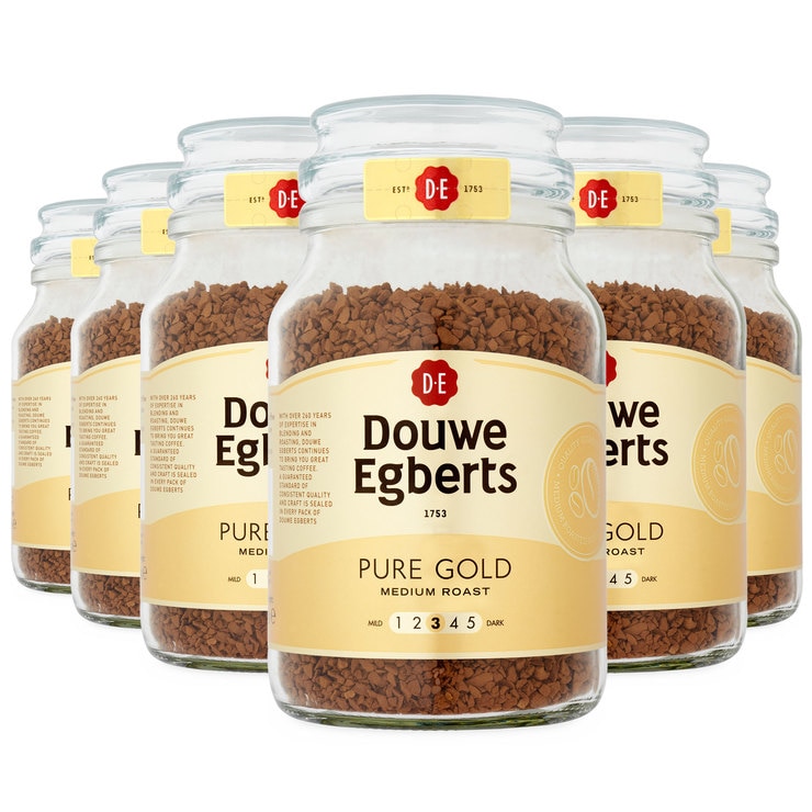 Douwe Egberts Pure Gold Instant Coffee Granules, 6 x 190g Costco UK