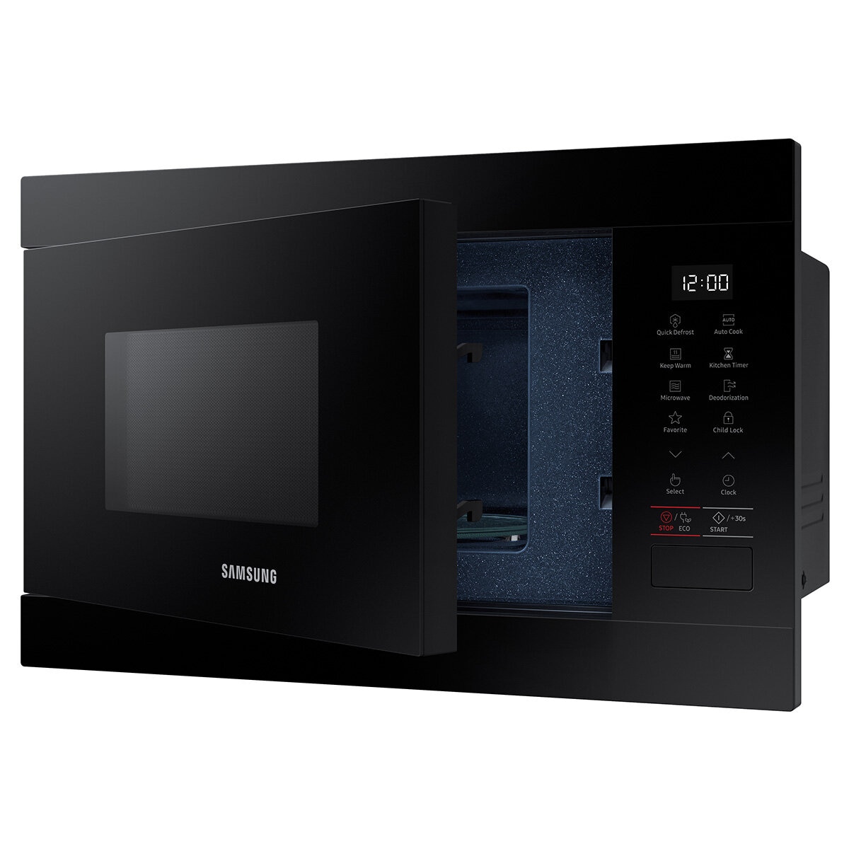 Samsung MS22M8254AK/E3 Built In 22L Microwave, in Black