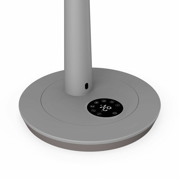 Close up of Duux Whisper Fan 3 in Grey LED display Close up of Duux Whisper Fan 3 in Grey LED display