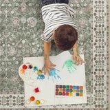 Wyatt & Ash Washable Area Rug in Green, 183 x 274cm