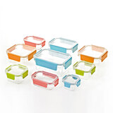 Glasslock Premium Food Storage Boxes, 18 Piece Set