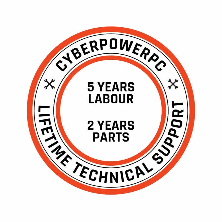 CyberPower, AMD Ryzen 7, 32GB RAM, 1TB SSD, NVIDIA GeForce RTX 5070, Gaming Desktop PC