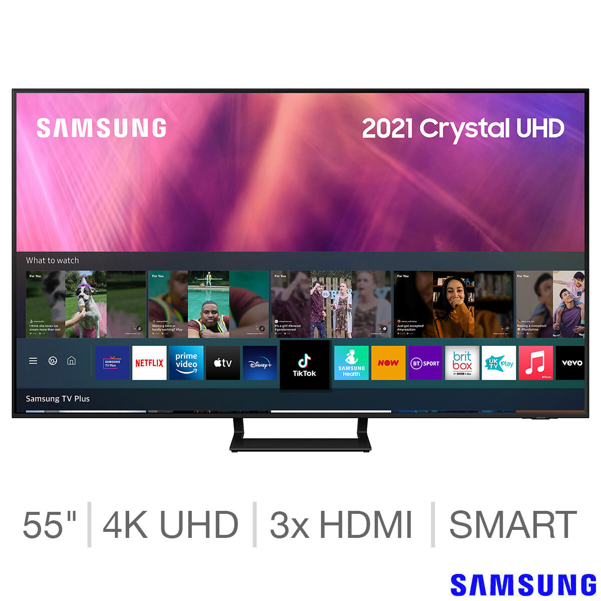 Samsung UE55AU9000KXXU 55 Inch 4K Ultra HD Smart TV