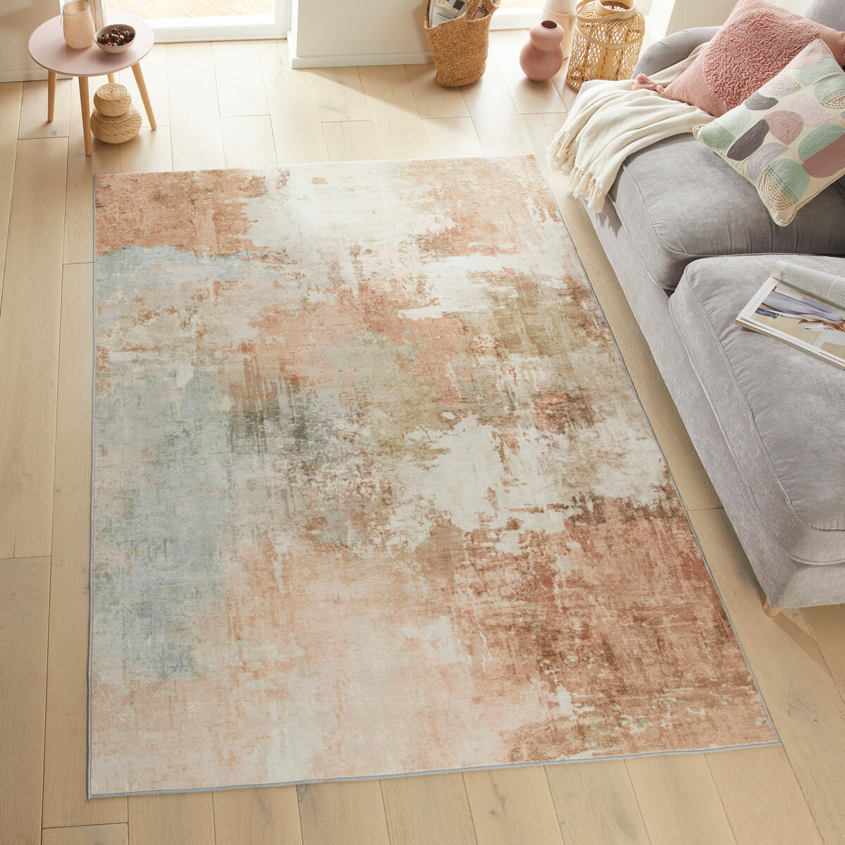 Concept Looms Liberty Spring Washable Rug, in 3 Sizes