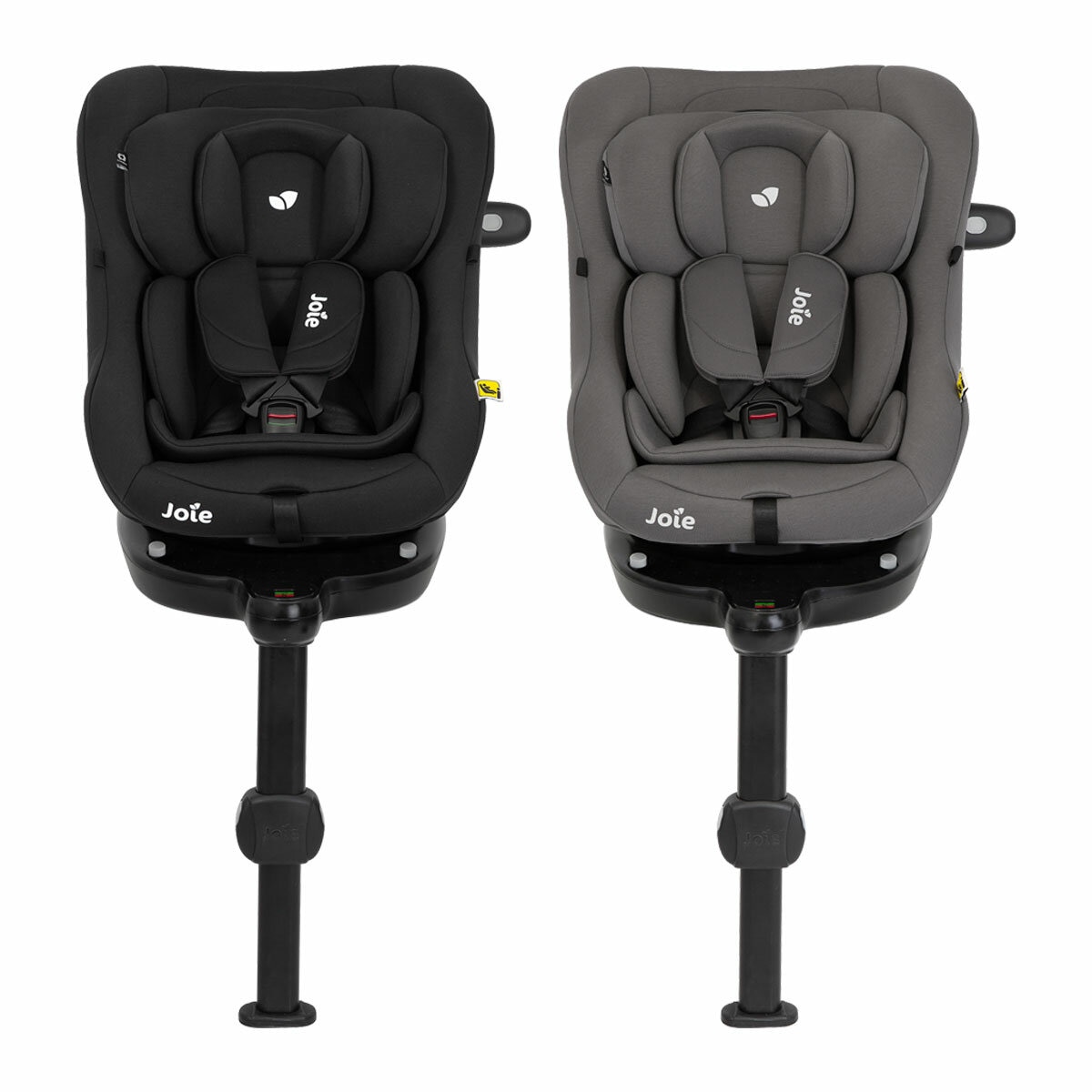 Studio image of the Joie I-Pivot Car Seat in 2 Colours