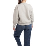 Elle Sport Women's Fleece Cities Crewneck Sweater in Grey